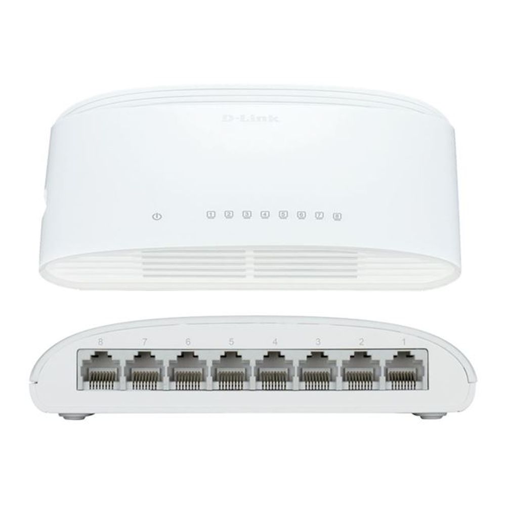 D-Link switch neupravljivi, DGS-1008D/E slika 1