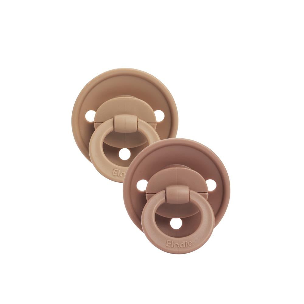 Elodie Silikonska duda varalica Binky Bundle Soft Terracotta 3mj+, 2kom slika 1