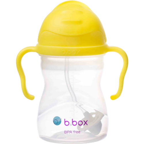 b.box Sippy cup bočica sa slamkom - lemon slika 2