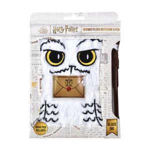 Plush Bilježnica i Olovka Harry Potter Hedwig