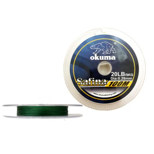 Okuma Safina Braid Green 100m 0.33mm 4nitna struna za ribolov