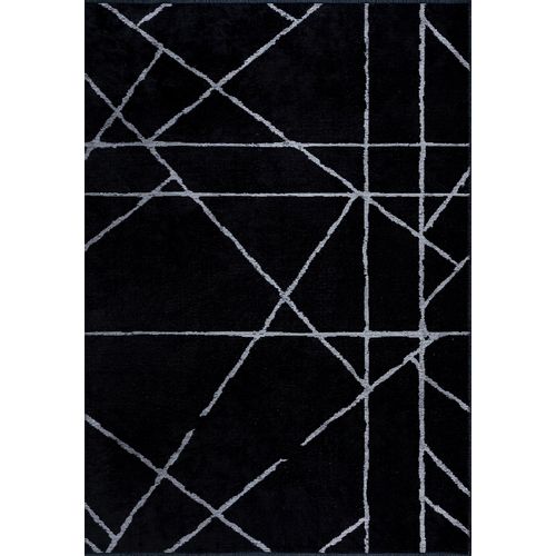 Tepih GRID BLACK, 240 x 300 cm slika 1