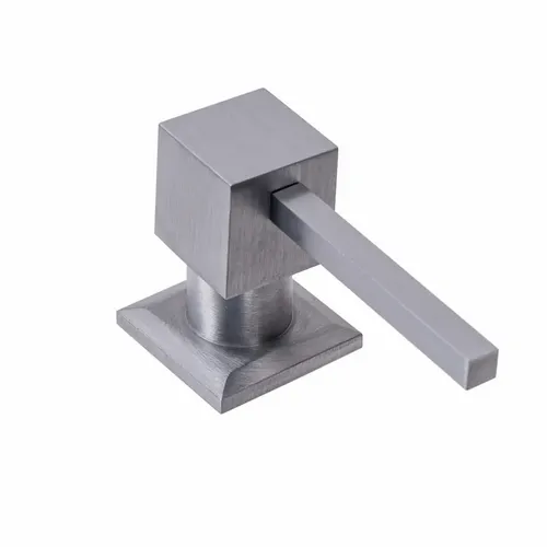 DOZATOR ZA SAPUN REA NICKEL BRUSH SQUARE INOX slika 3