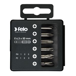 Set bitova Felo Industrial Bit-box Profi 50 mm PH/PZ 03291516 6 kom