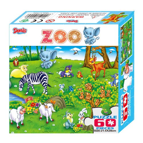 Puzzle / Slagalica ZOO 60 kom slika 1