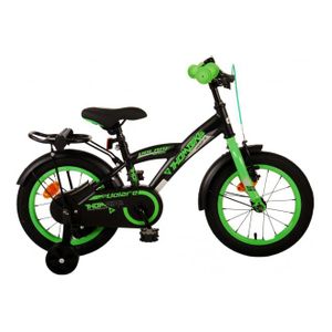Volare dječji bicikl Thombike 14" crno-zeleni