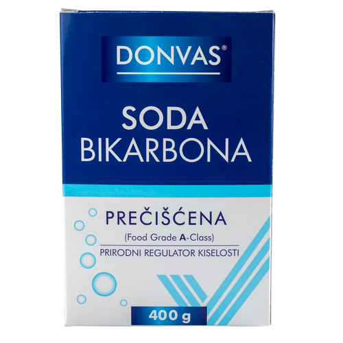 SODA BIKARBONA DONVAS® prečišćena, 400g slika 1