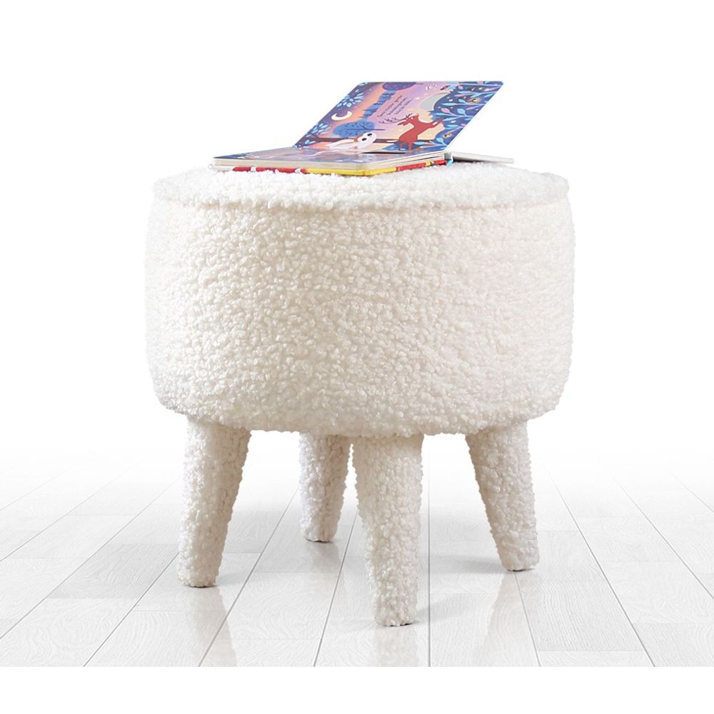 Moouv 3336 - Bijeli Pouf slika 1