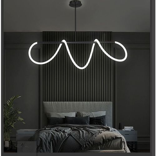 LED stropna svjetiljka App856-CP Long Black slika 5