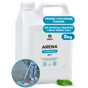 Grass ARENA - Sredstvo za pranje i poliranje podova - 5kg