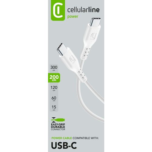 Cellularline kabel TYPE-C to C 200 cm slika 2