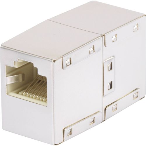 Renkforce RJ45 mreža adapter cat 5e [1x RJ45-utičnica - 1x RJ45-utičnica]  bijela slika 4