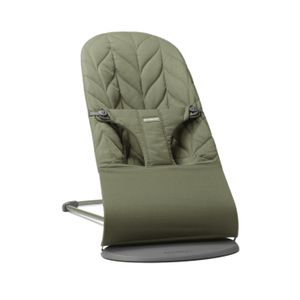 Babybjörn Ležaljka za bebu Bouncer Bliss Woven, Tamno zelena