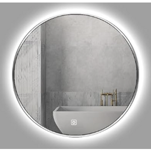 Ceramica lux   Ogledalo alu-ram fi70, silver,touch-dimer pozadinski - CL32 300011