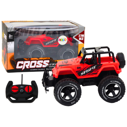 Buggy na daljinsko upravljanje Cross 1:18  - crveni slika 1