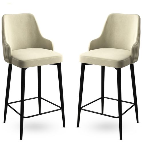 Enox - Cream, Black Cream
Black Bar Stool Set (2 Pieces) slika 1