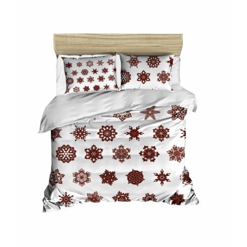 XMAS Posteljina Super King Quilt Cover Set (EU) (IT), smeđa
Bijela slika 1