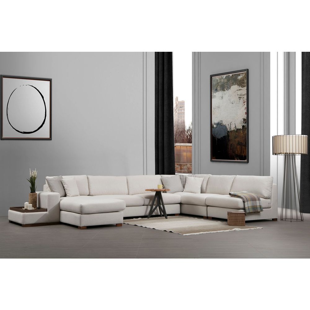 Bijela Ugaona Sofa Loop 10 slika 2