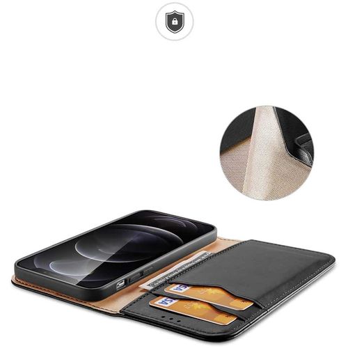 Dux Ducis Hivo bookcase torbica od prave kože za iPhone 13 Pro Max slika 5