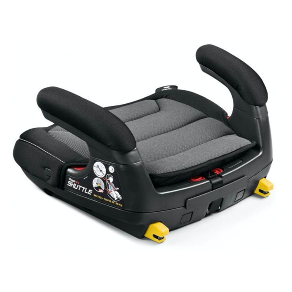 Peg Perego Autosjedalica Booster Shuttle Isofix 15-36kg, Cristal Black slika 2