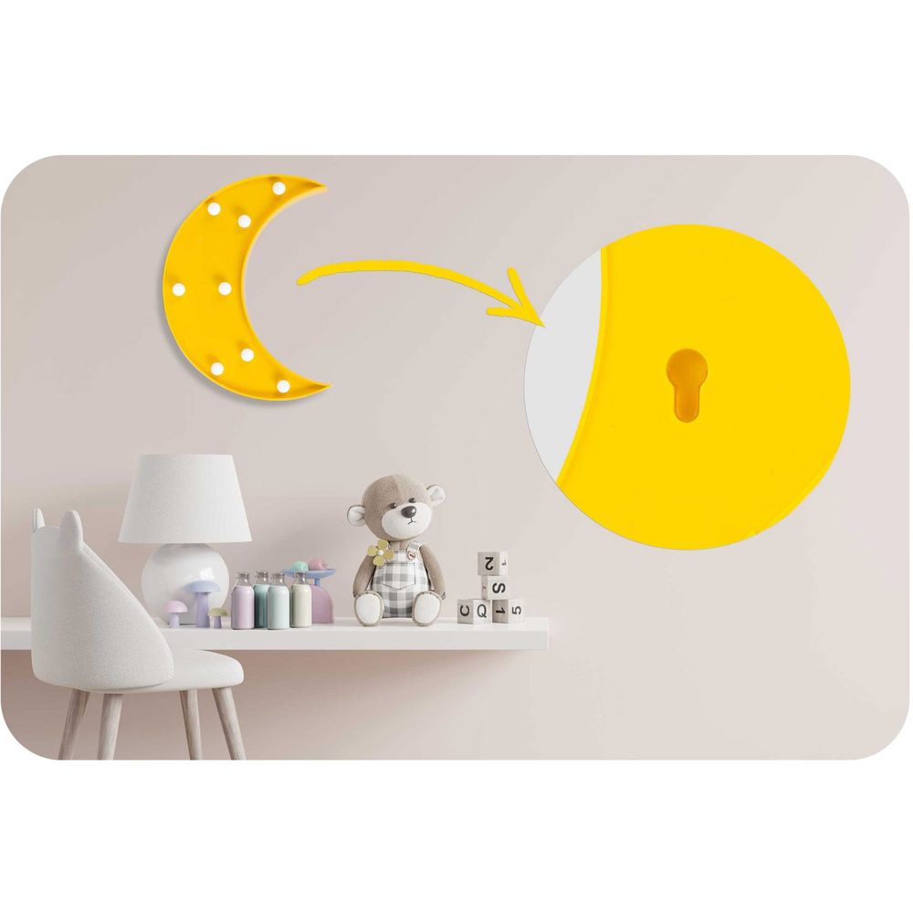 Mjesečeva noćna lampa Nukido slika 6