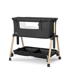 Lorelli Krevetić Layla 2in1, Black/Wooden
