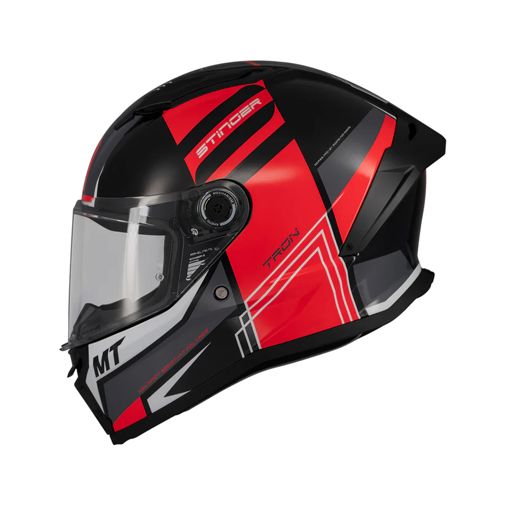 MT Helmets vizir za moto kacigu Stinger 2 Tron B15 Gloss slika 1