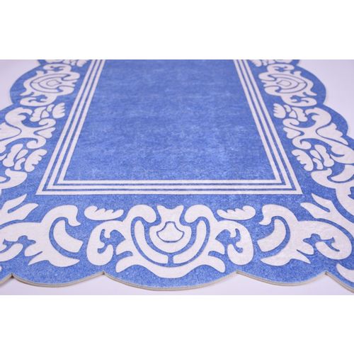 Vitaus Tepih oblikovani FGR-S145-LACIVERT-100X160CM slika 3