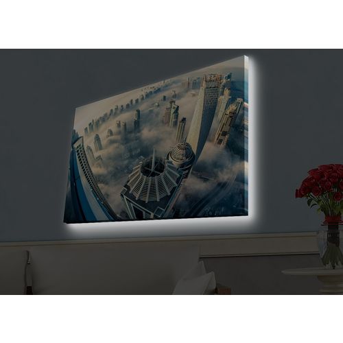 Wallity Slika dekorativna platno sa LED rasvjetom, 4570HDACT-061 slika 1