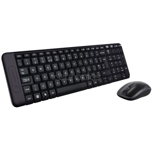 Bežični komplet tipkovnice i miša Logitech MK220 s gravurom na slovenskom slika 2