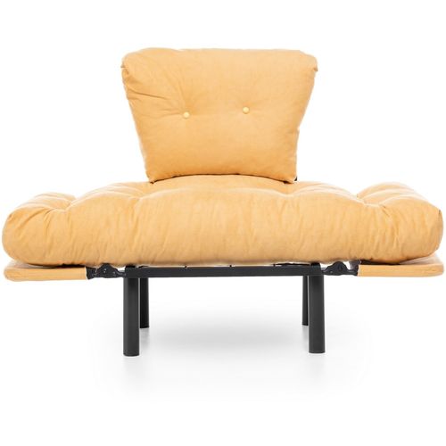 Atelier Del Sofa Fotelja, Senf, Nitta Single - Mustard slika 5