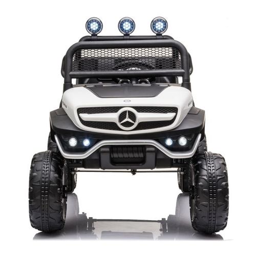 BBO Auto Na Akumulator (12V) Jl-199 Mercedes-Benz Unimog - White (Poseduje Daljinski Upravljač) slika 2