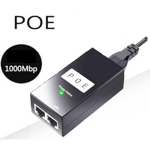 POE-INJ-4806 Gembird 48V/0.65A 30W, POE adapter Injector 1000mbps sa 2x RJ45, 100m slika 1