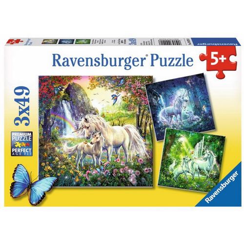 Ravensburger Puzzle jednorog 3x49kom slika 1