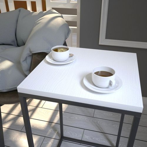 Pure - White White Side Table slika 3