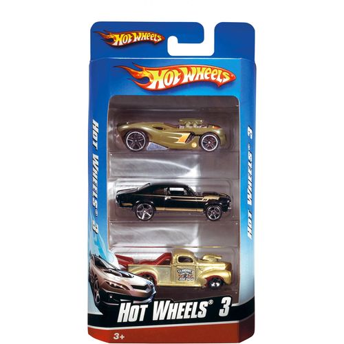 Hot Wheels poklon pakiranje - 3 autića slika 1