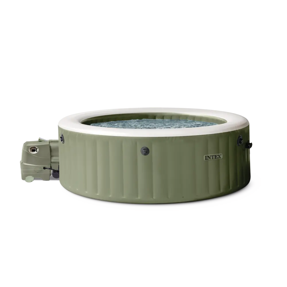 Intex hidromasažni bazen 236x236x71 cm, okrugli zeleni 28412NP slika 1