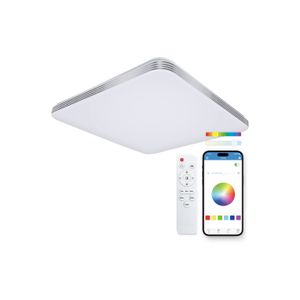 KSIX, Twilight SmartLED stropna svjetiljka, RGBIC + CCT, 47,5 cm, 7.700 lm, 70 W