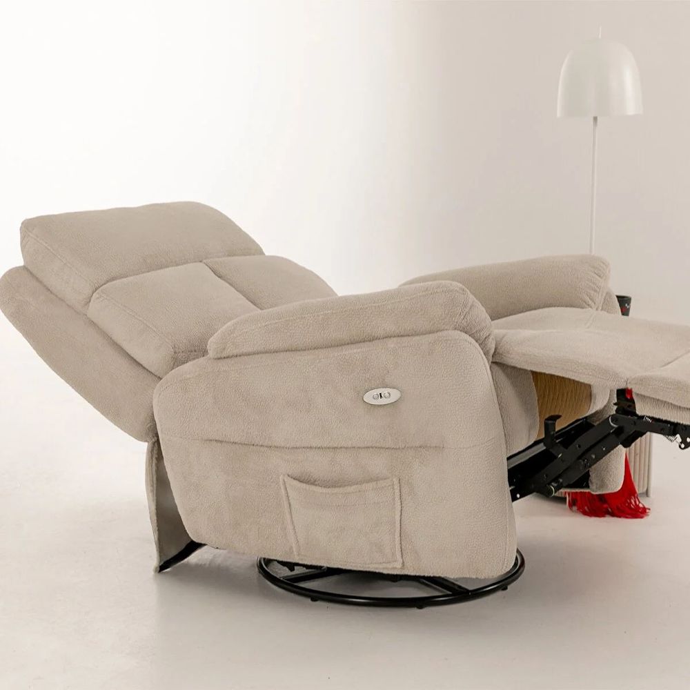 Električni Relax Fotelja Comfera - Boja: Krem slika 6