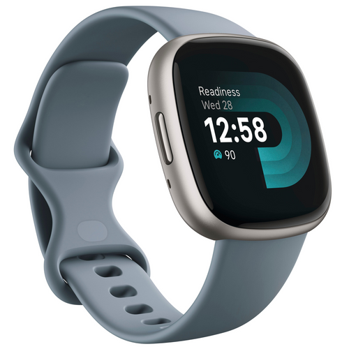 Fitbit pametni sat Versa 4 FB523SRAG, Waterfall Blue/Platinum slika 2