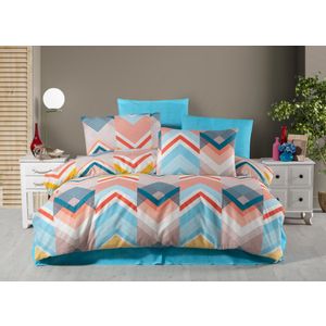 Waves Blue
White
Salmon
Orange
Yellow Double Quilt Cover Set