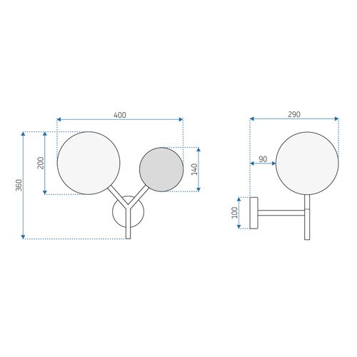 TOOLIGHT Zidna svjetiljka App1012-2w slika 14