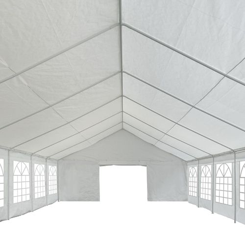 Šator za zabave od PE-a 5 x 8 m bijeli slika 52