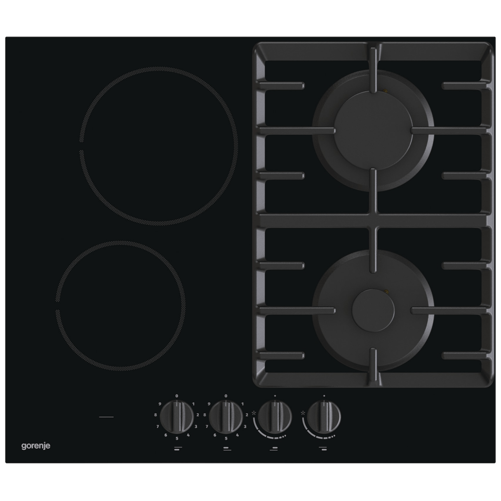 Gorenje Ugradbena staklokeramička kombinirana ploča za kuhanje,3000W - GCE691BSC slika 1
