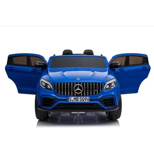 Licencirani Mercedes GLC 63S plavi lakirani - dvosjed - auto na akumulator slika 4