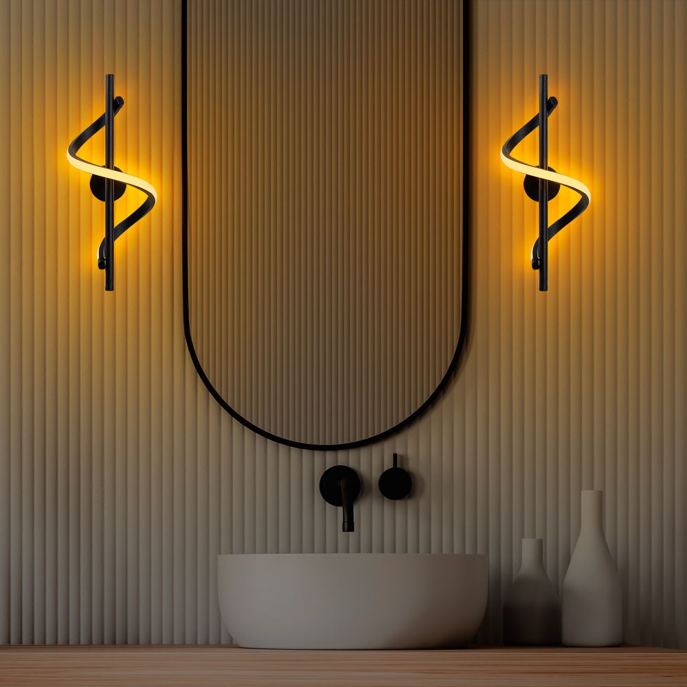 Lıkma - 13510 Crna Zidna Lampa slika 3