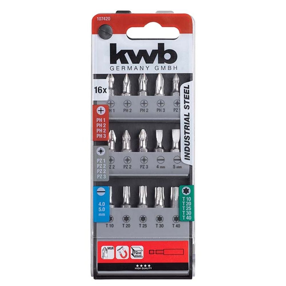 KWB combi set nastavaka za odvijač 16 kom slika 1