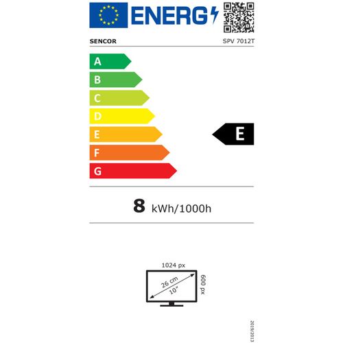 Sencor prijenosni LCD TV SPV 7012T slika 8