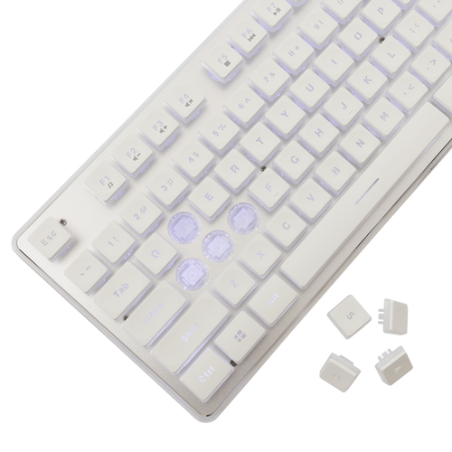 White Shark GK 003241 TACHI White, Keyboard - US slika 3