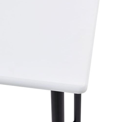Barski stol bijeli 60 x 60 x 111 cm MDF slika 29